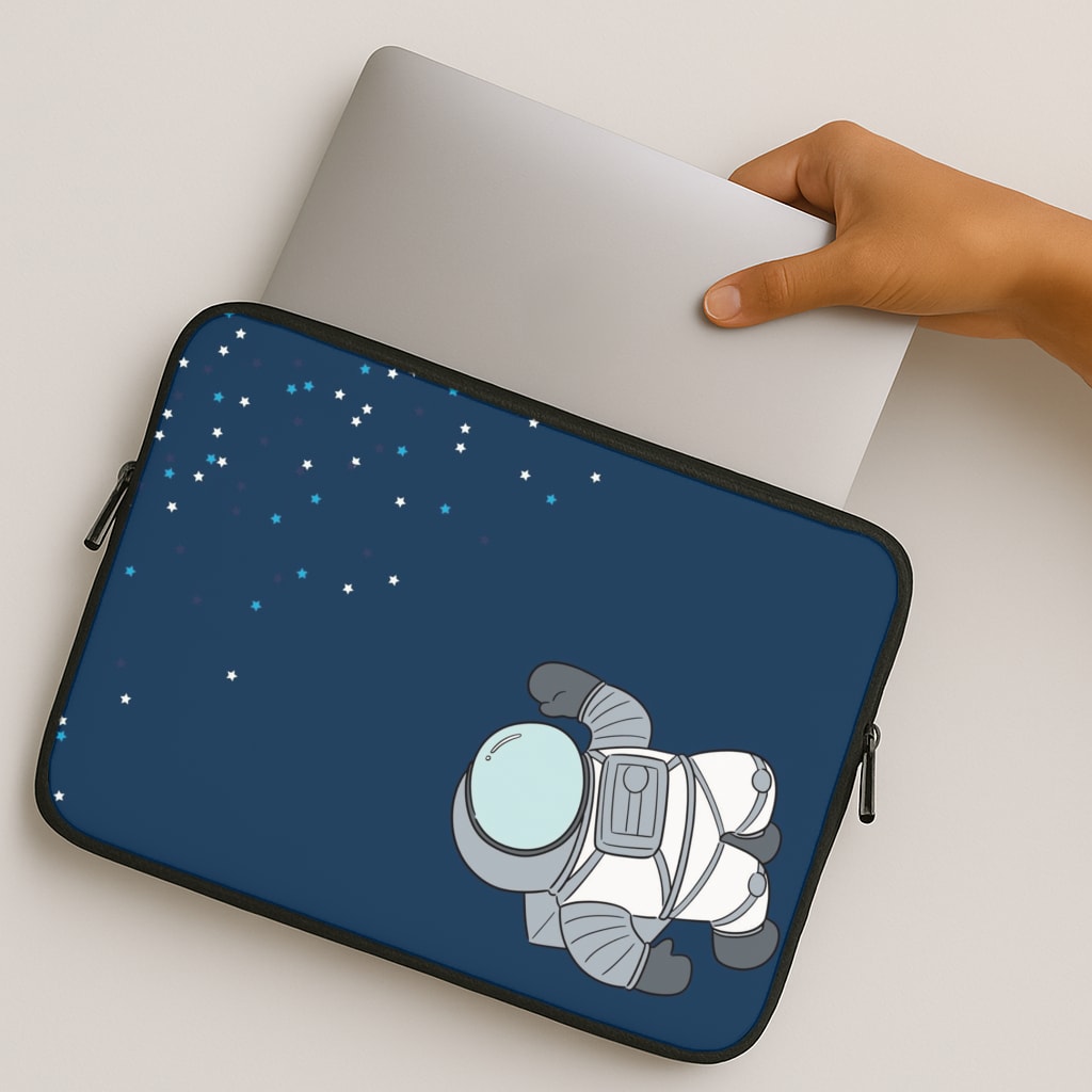 Astronaut Bobbling - Space MacBook Case