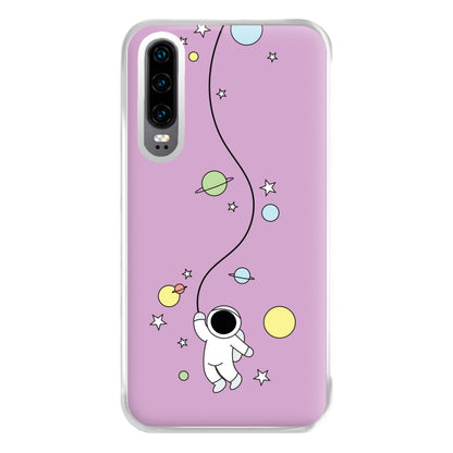 Cute Hanging Astronaut Phone Case for Huawei P30