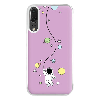 Cute Hanging Astronaut Phone Case for Huawei P20