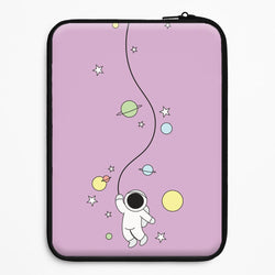 Cute Hanging Astronaut Universal Laptop Sleeve