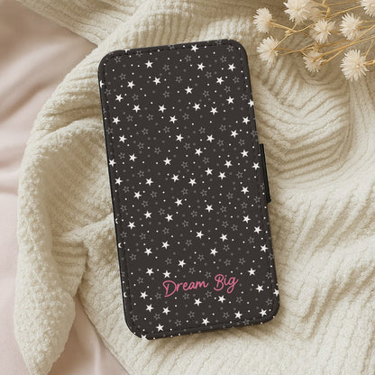 Starry Dream Big Wallet Phone Case