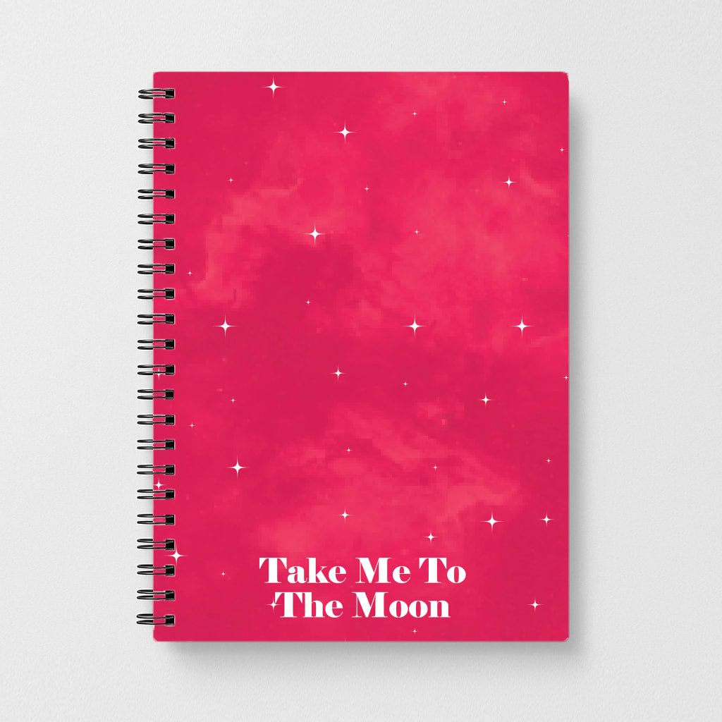 Take Me To The Moon Notebook