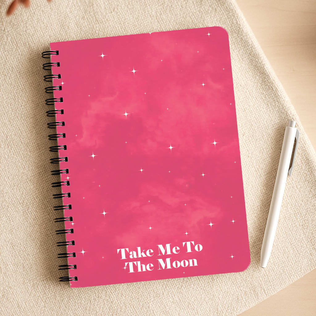 Take Me To The Moon Notepad