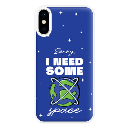 Cartoon I Need Some Space Phone Case for iPhone XS Max