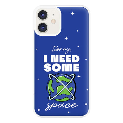 Cartoon I Need Some Space Phone Case for iPhone 12 / 12 Pro