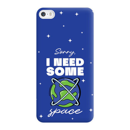 Cartoon I Need Some Space Phone Case for iPhone 5 / 5s / SE 2016