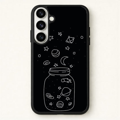 Space Jar Phone Case for Galaxy S26