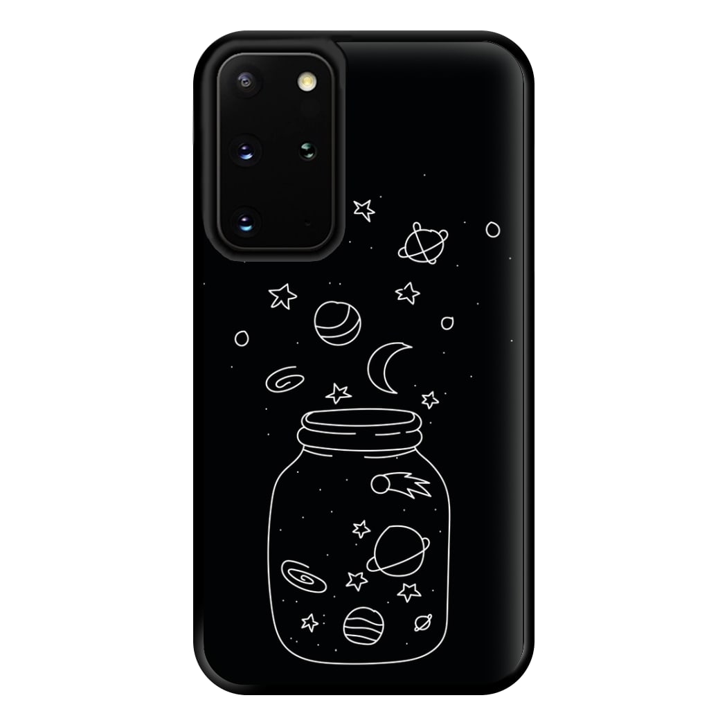 Space Jar Phone Case for Galaxy S20 Plus