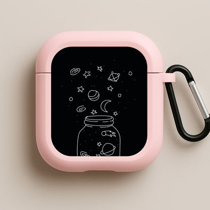 Space Jar Pink AirPods Case