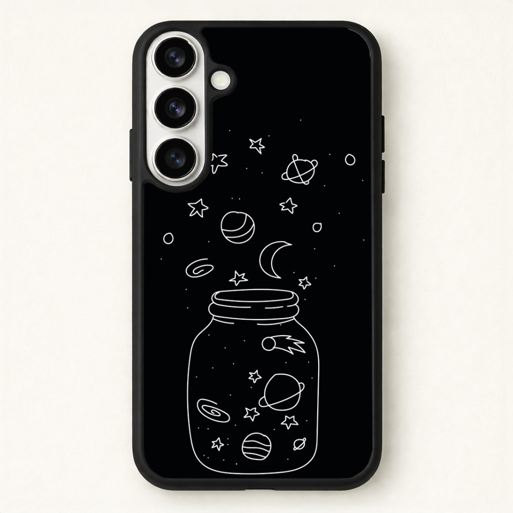 Space Jar Phone Case for Galaxy S26 Plus