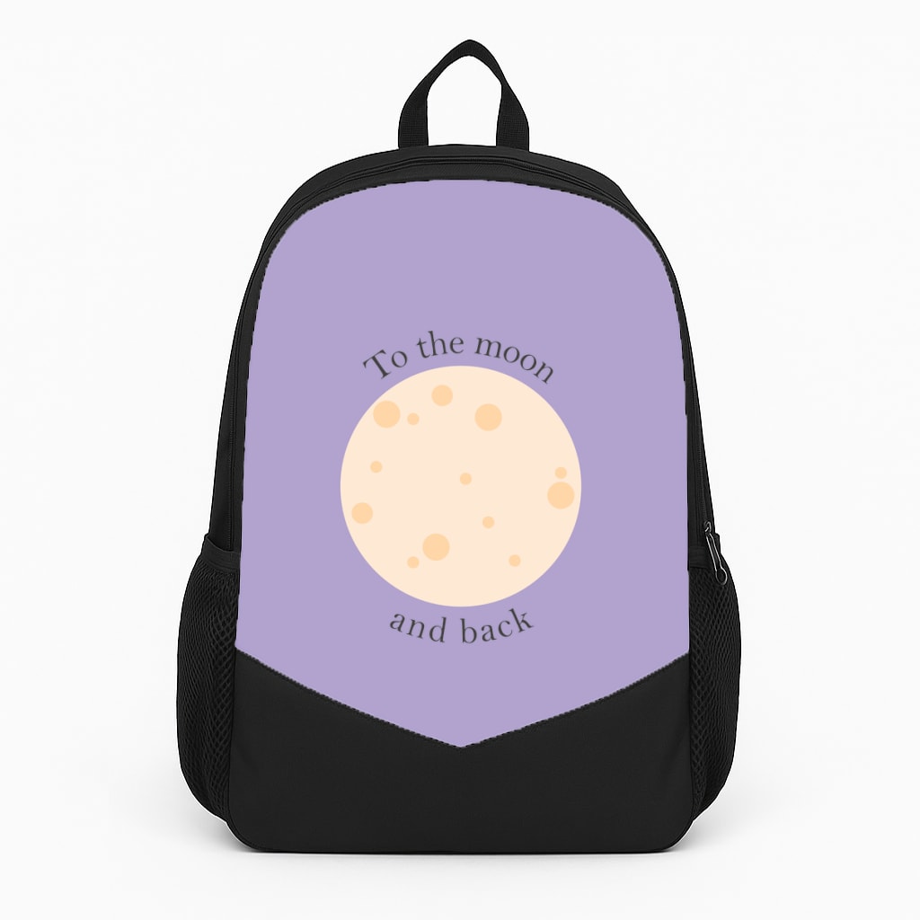 To The Moon And Back Backpack