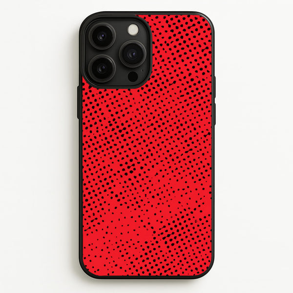 Red Comic Pattern Phone Case - iPhone 13 Pro / Standard
