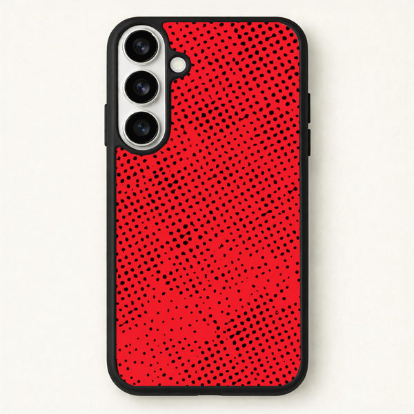 Red Comic Pattern Phone Case - Galaxy S26 / Standard