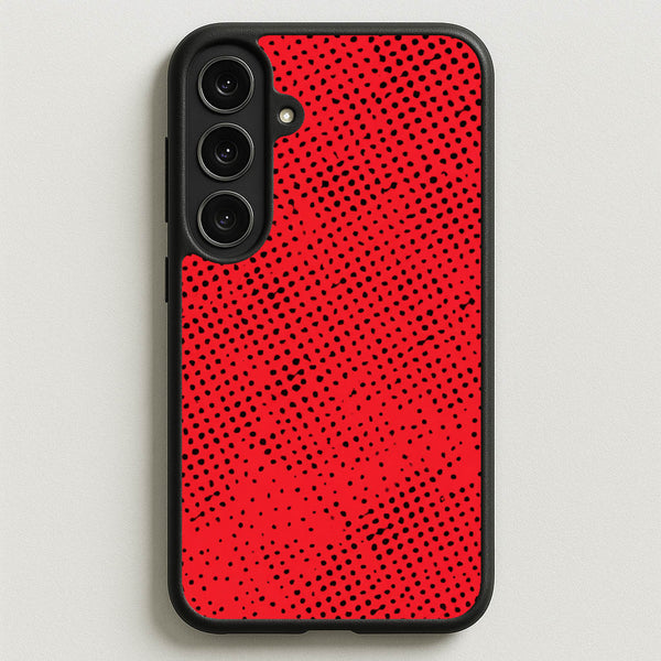 Red Comic Pattern Phone Case - Galaxy S25FE / Standard