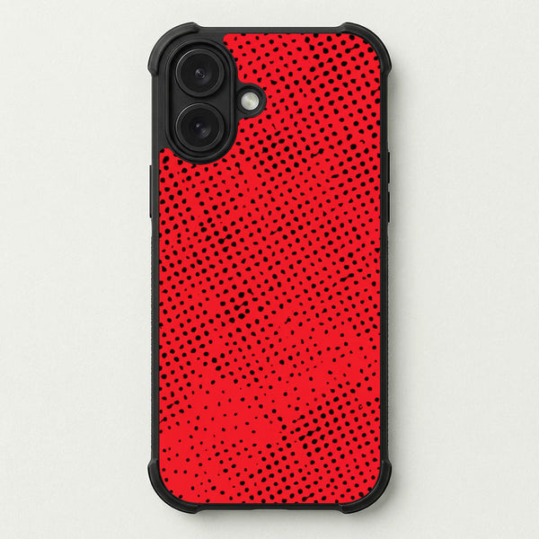 Red Comic Pattern Phone Case — Bumper case