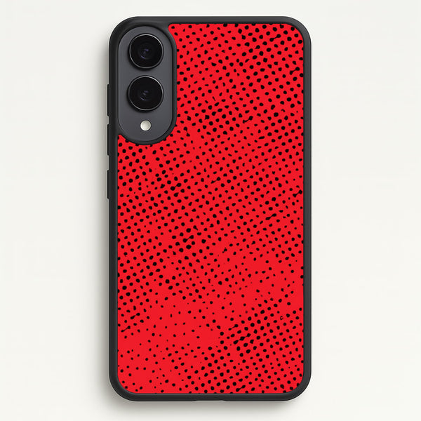 Red Comic Pattern Phone Case - Galaxy S25 Edge / Standard