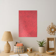 Red Comic Pattern Poster 2