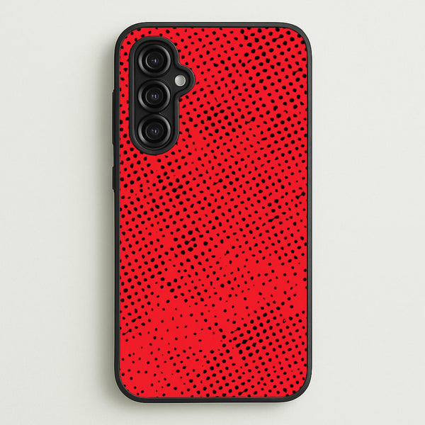 Red Comic Pattern Phone Case - Galaxy A14 / Standard