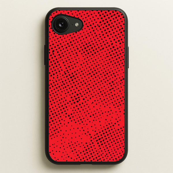 Red Comic Pattern Phone Case - iPhone 16e / Standard