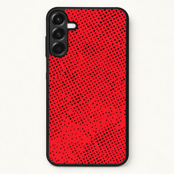 Red Comic Pattern Phone Case - Galaxy A17 / Standard