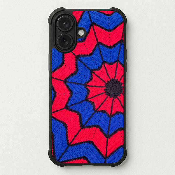 Crochet Web Spiral 1 Phone Case — Bumper case