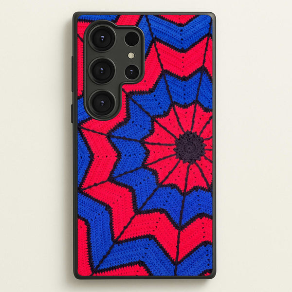 Crochet Web Spiral 1 Phone Case - Galaxy S25 Ultra / Standard
