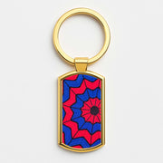 Crochet Web Spiral 1 Luxury Keyring 3