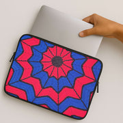 Crochet Web Spiral 1 Laptop Sleeve 2