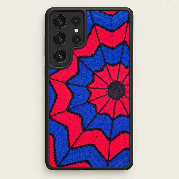 Crochet Web Spiral 1 Phone Case - Galaxy S23 Ultra / Standard