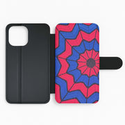 Crochet Web Spiral 1 Flip / Wallet Phone Case 2