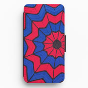 Crochet Web Spiral 1 Flip / Wallet Phone Case 1