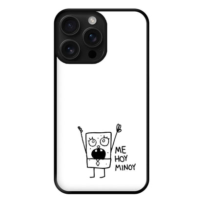 Doodlebob Me Hoy Minoy Phone Case for iPhone 16 Pro Max