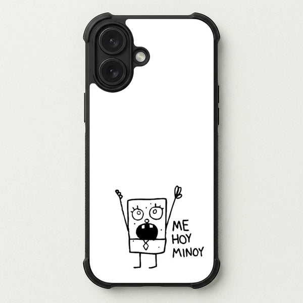 Doodlebob Me Hoy Minoy Phone Case — Bumper case