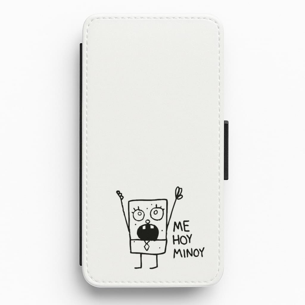 Doodlebob Me Hoy Minoy Flip / Wallet Phone Case