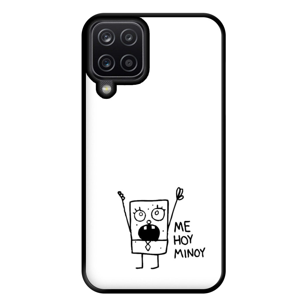 Doodlebob Me Hoy Minoy Phone Case for Galaxy A12