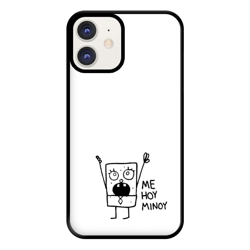 Doodlebob Me Hoy Minoy Phone Case for iPhone 12 / 12 Pro