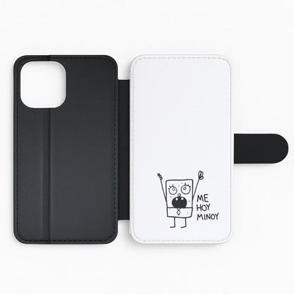 Doodlebob Me Hoy Minoy Flip Phone Case