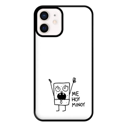 Doodlebob Me Hoy Minoy Phone Case for iPhone 13 Mini