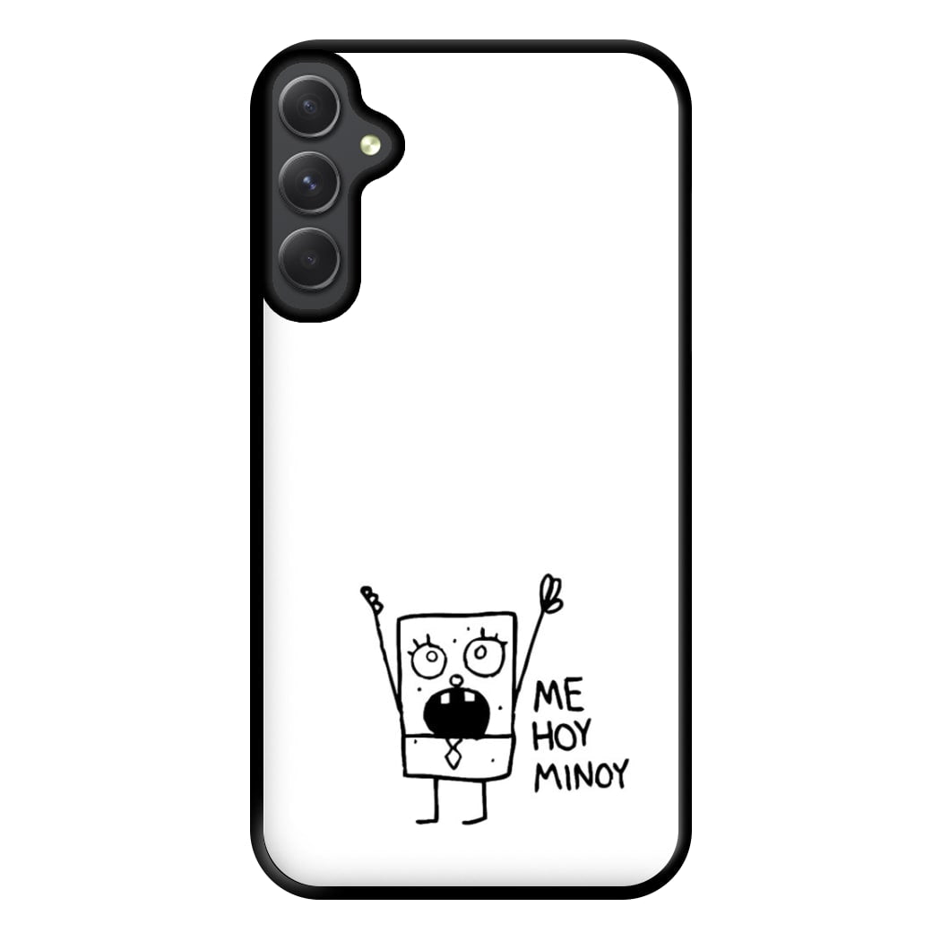 Doodlebob Me Hoy Minoy Phone Case for Galaxy A14