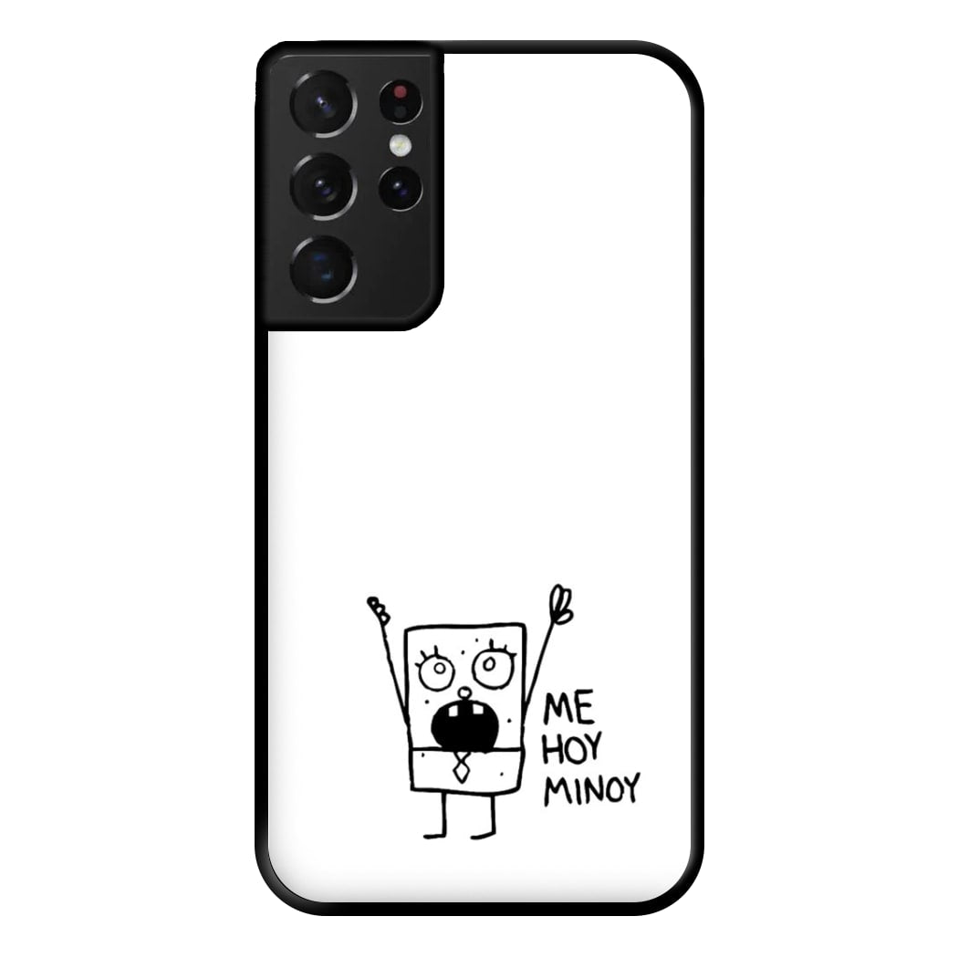 Doodlebob Me Hoy Minoy Phone Case for Galaxy S21 Ultra