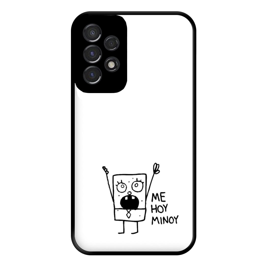 Doodlebob Me Hoy Minoy Phone Case for Galaxy A53