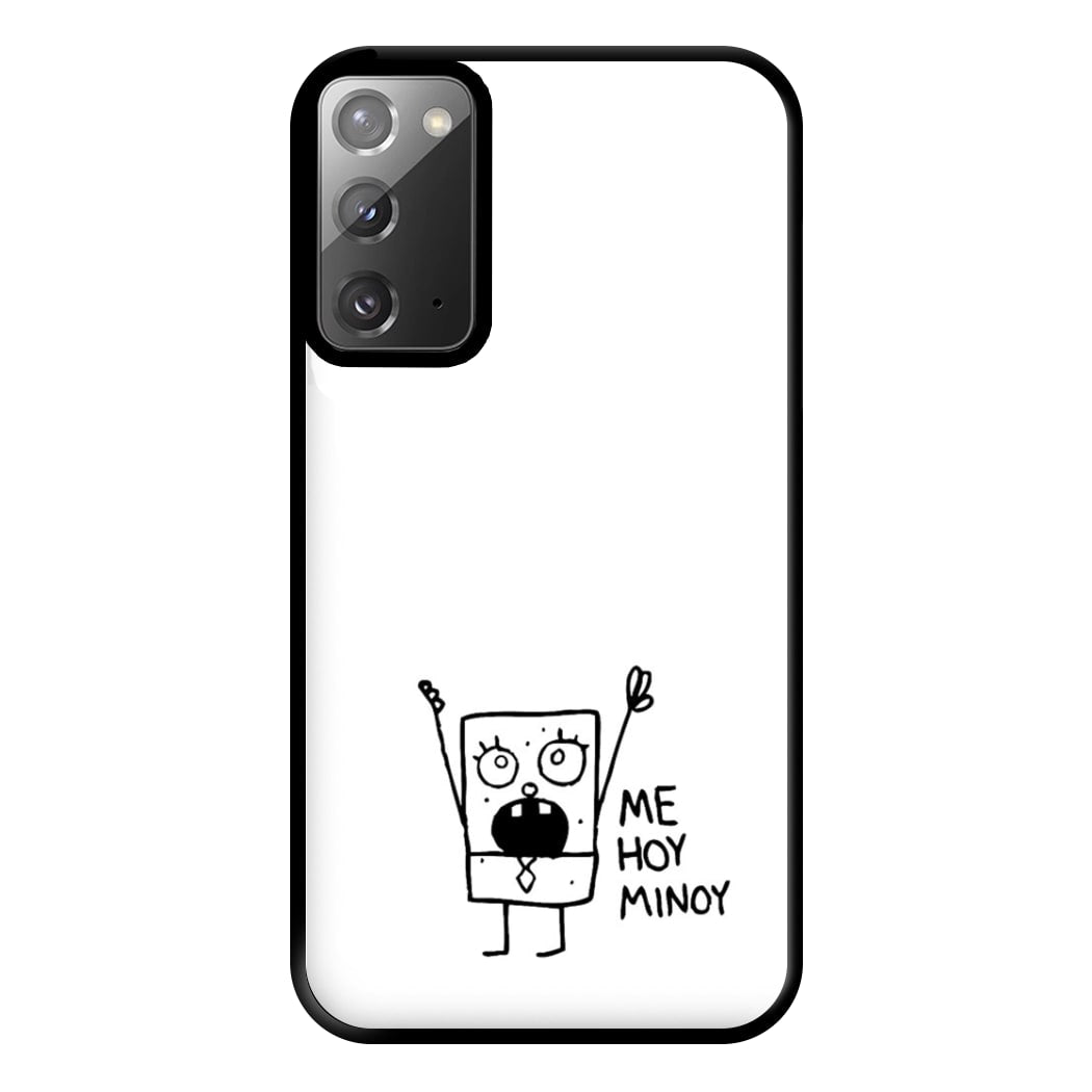 Doodlebob Me Hoy Minoy Phone Case for Galaxy Note 20 Ultra