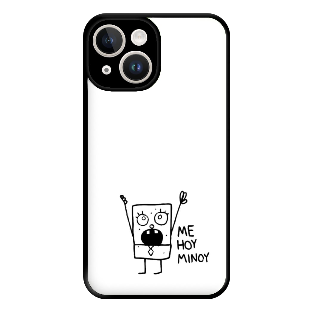 Doodlebob Me Hoy Minoy Phone Case for iPhone 14