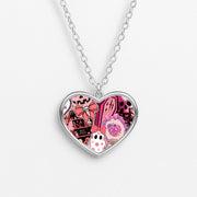 Spooky Babe Sticker Collage Necklace 3