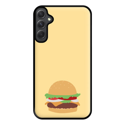 Krabby Patty Phone Case for Galaxy A34