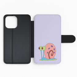 Gary The Snail Flip Phone Case