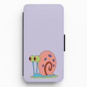 Gary The Snail Flip / Wallet Phone Case 1