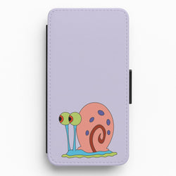 Gary The Snail Flip / Wallet Phone Case