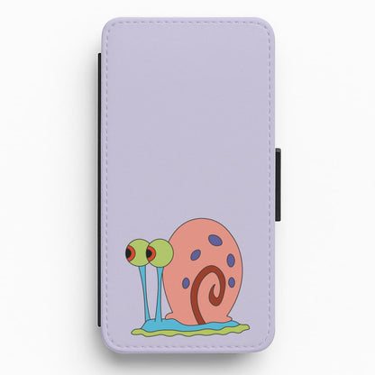 Gary The Snail Flip / Wallet Phone Case