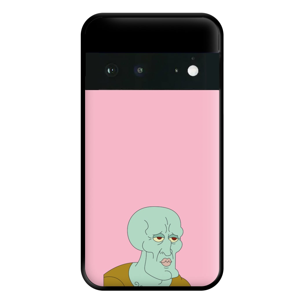 Muscly Squidward Phone Case for Google Pixel 6a